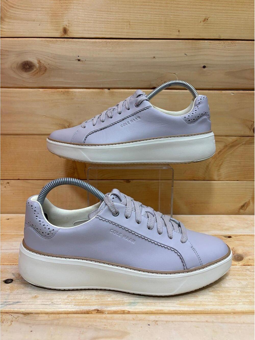 Cole Haan Grandseries Grand Pro Topspin Leather Platform Sneakers Womens 9 B